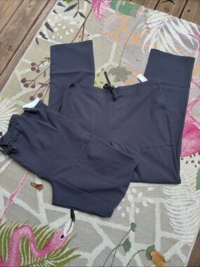 Two NWT Unisex Scrubstar Pewter Gray Scrub Pants